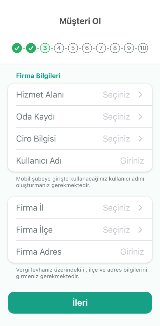 Kimlik kartınızı telefonunuza yaklaştırarak NFC ile bilgilerin okunmasını sağlayın.